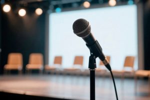 microphone-stage-ready-presentation